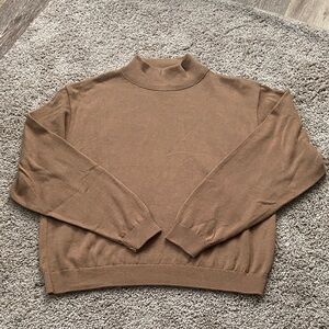 Women's Pendleton sweatshirt mock neck/funnel neck